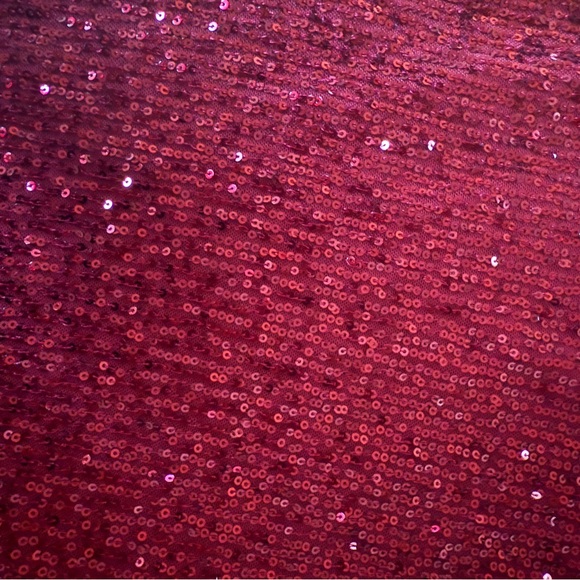 Baltic Born Burgundy Sequin Jumpsuit - Picture 3 of 5